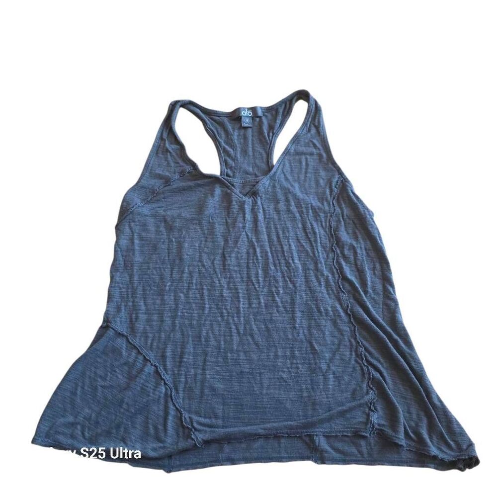 Alo womens Sz M gray tank top